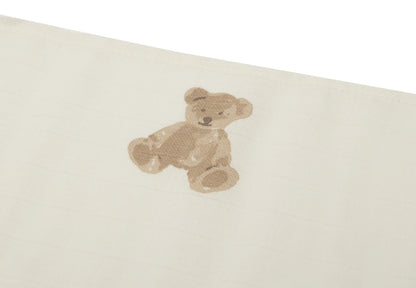 Jollein, Kapaloharso 2-pack, Teddy Bear, 115x115cm