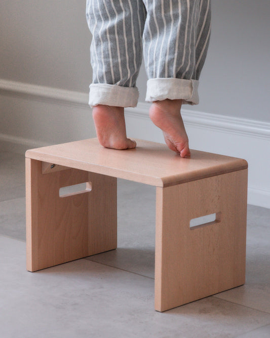 Zebra, Children's Step Stool, Wooden