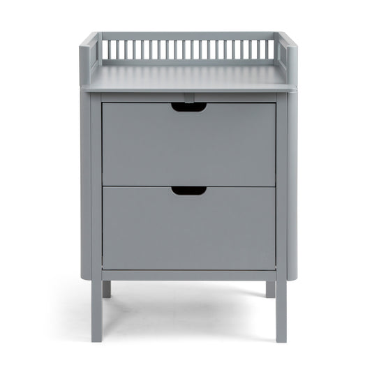Zebra, Chest of drawers/Nursing surface, Classic Grey