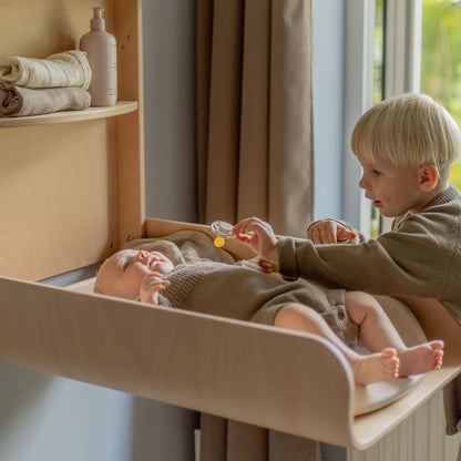 Sebra, Seinään Kiinnitettävä Hoitotaso, Wood