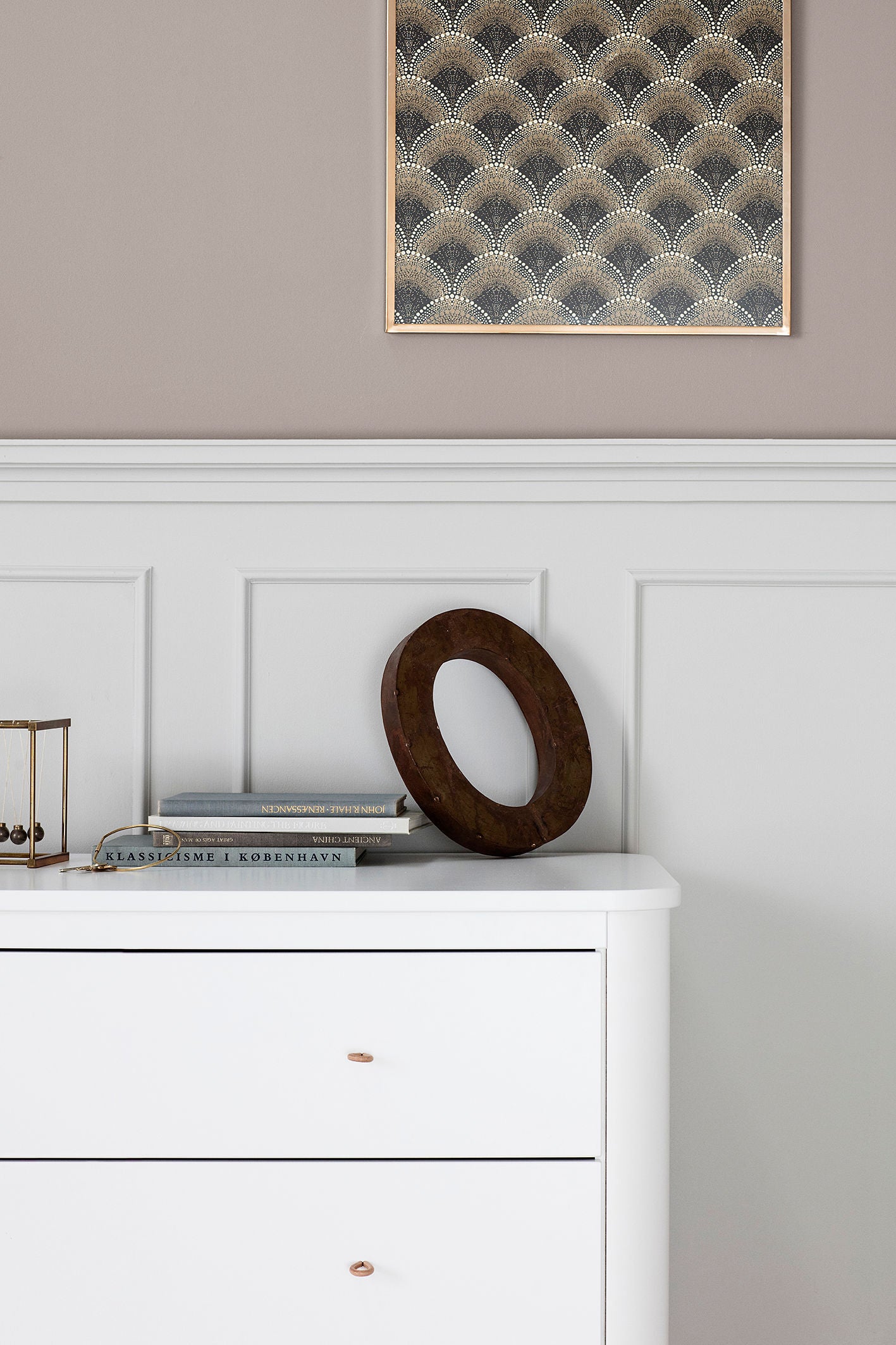 Oliver Furniture, Wood, Lipasto White/Oak