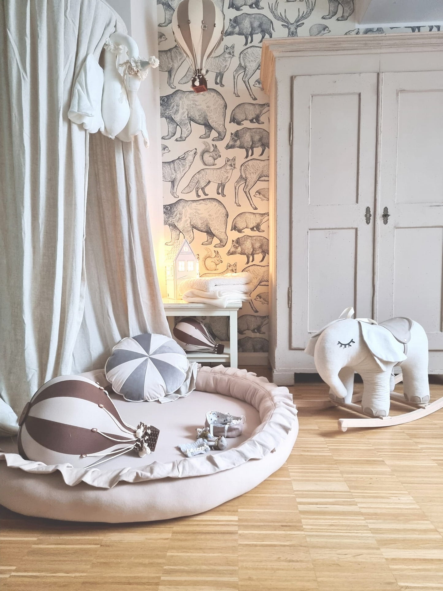 Play mat, Soft Velvet Beige