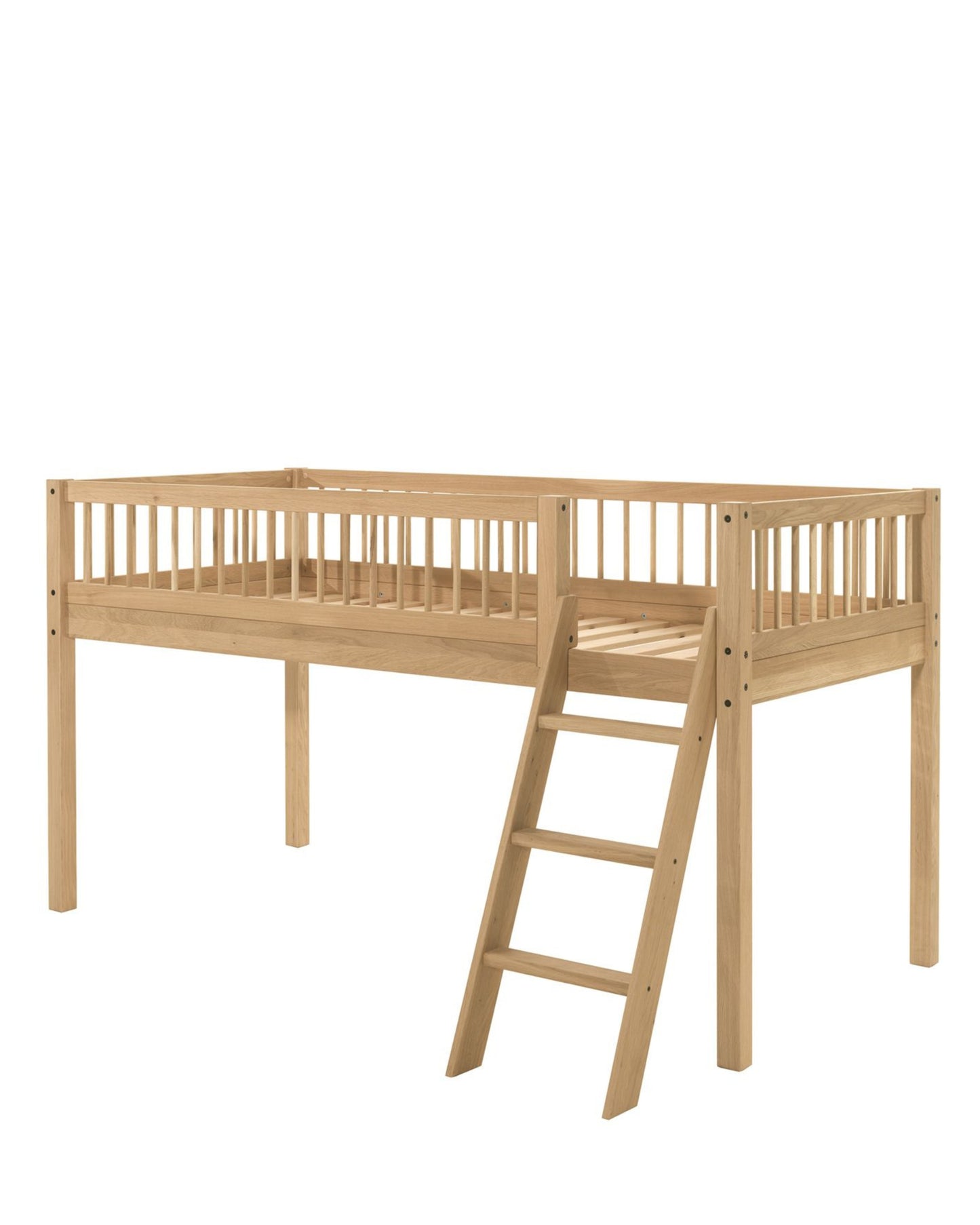 Vipack, Forrest Oak, Semi-loftsäng 90x200cm, Ek