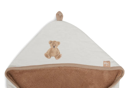 Jollein, Baby Blanket with Hood, Teddy Bear