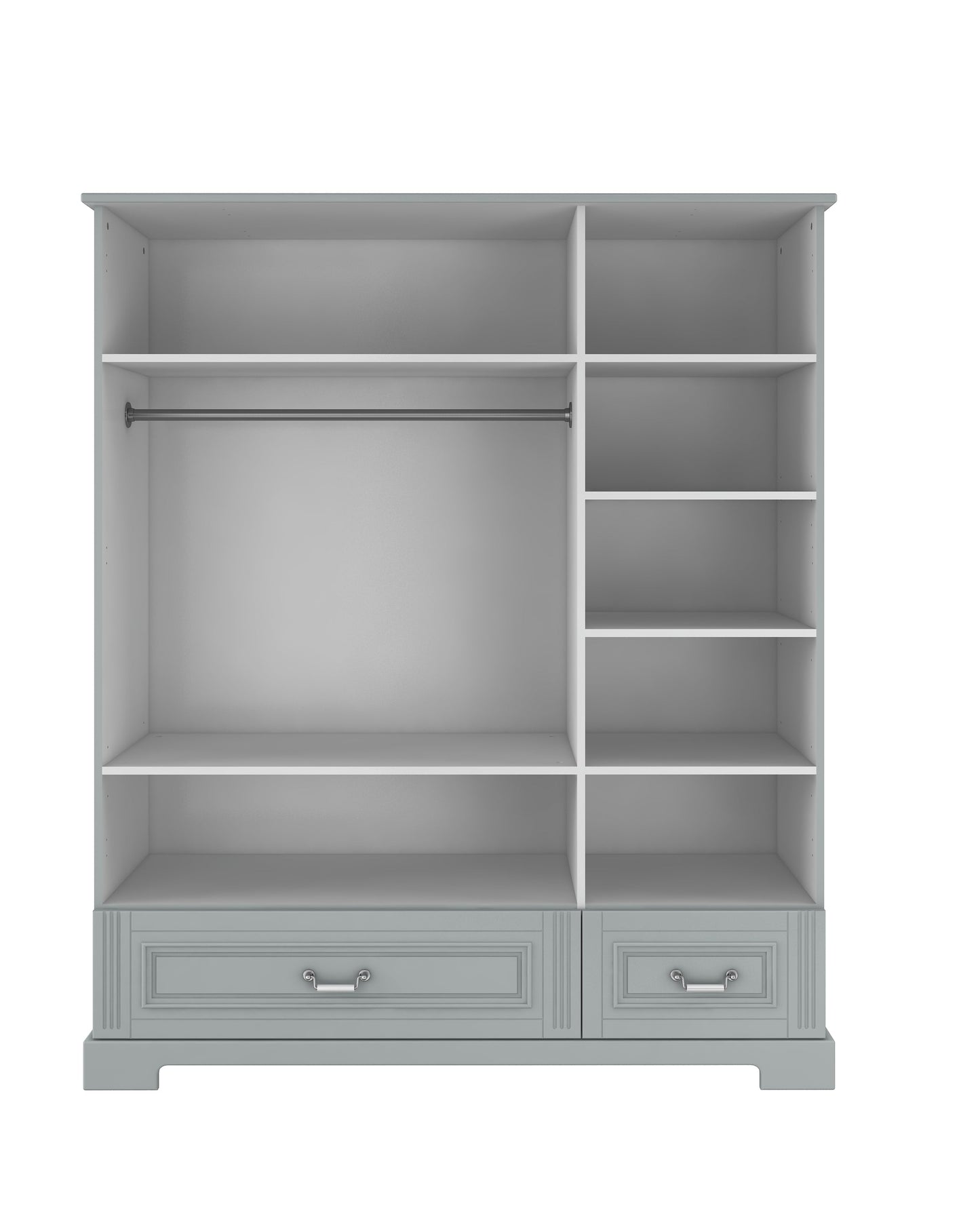 Bellamy, Ines, Vaatekaappi 3 ovea, Grey