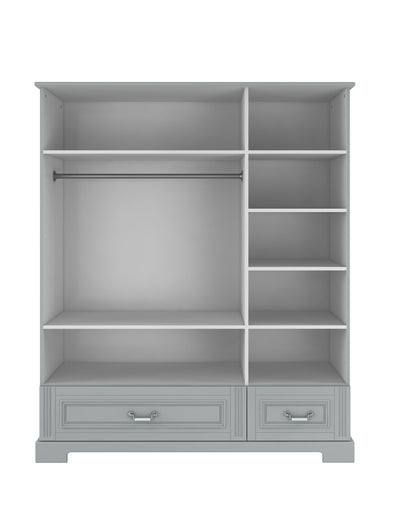 Bellamy, Ines, Vaatekaappi 3 ovea, Grey