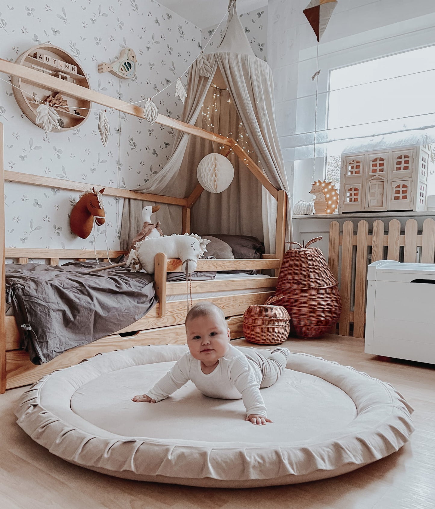 Play mat, Soft Velvet Beige