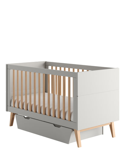 Pinio, Swing Cot 2IN1 70x140, Grå