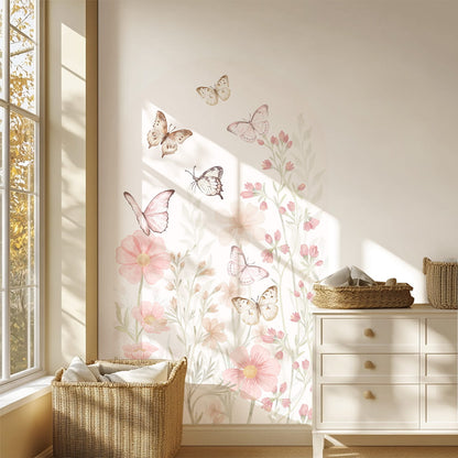 Pastelowelove, Seinätarra Kaari, Butterflies