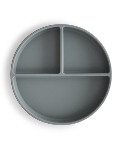 Mushie, Silikonilautanen Imukupilla, Stone