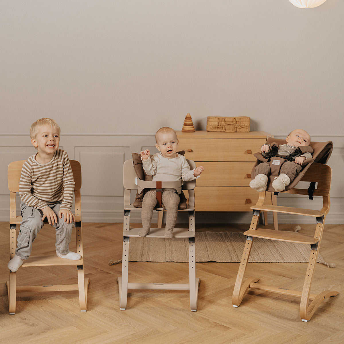 Leander Louie™, Syöttötuoli, Beech Natural