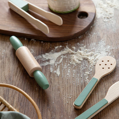 Sebra, Dinnerware Set 35-Piece, Sage Green