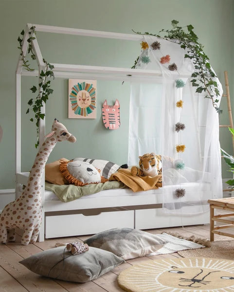 Hoppekids, ECO Comfort, Talosänky 70x160, White