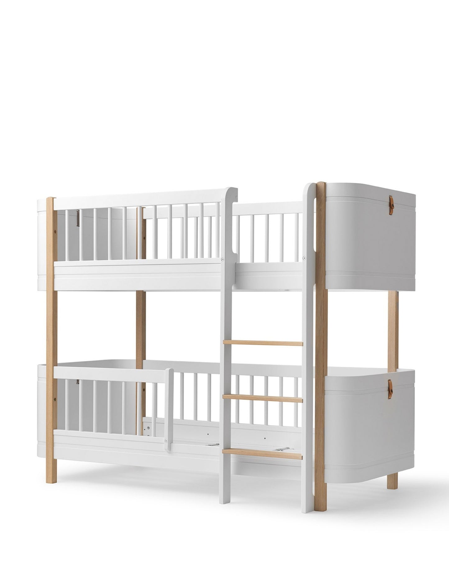 Oliver Furniture, Wood Mini+ Kerrossänky 70x160 cm, White/Oak