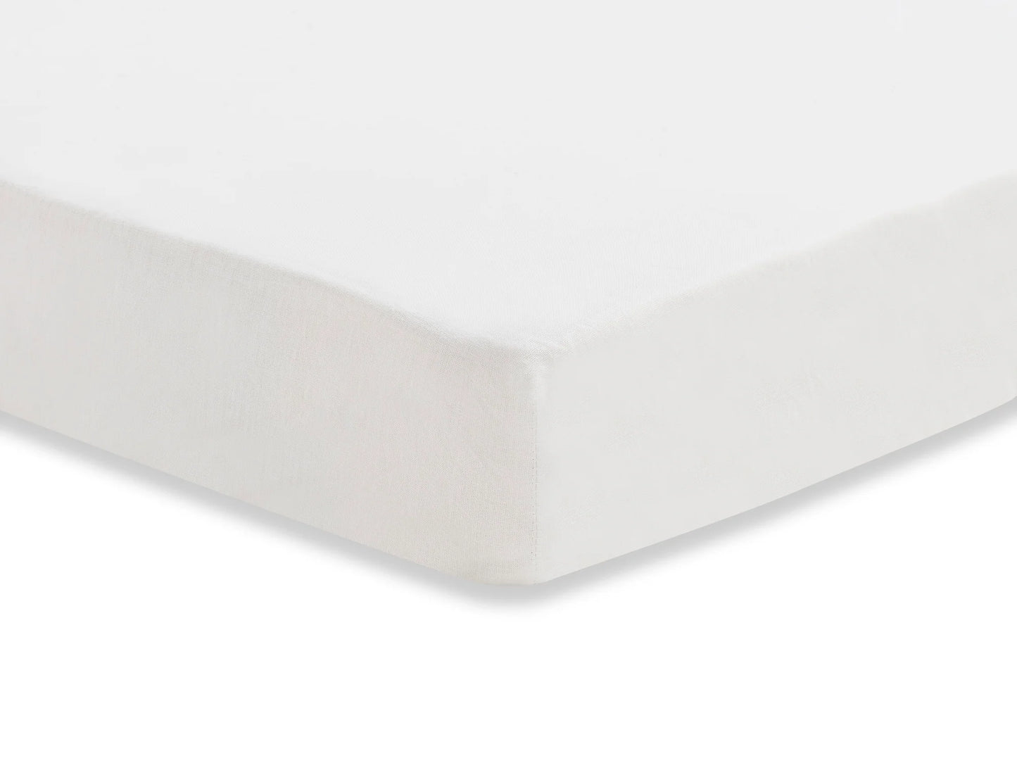 Jollein, Fitted sheet White, 60x120cm