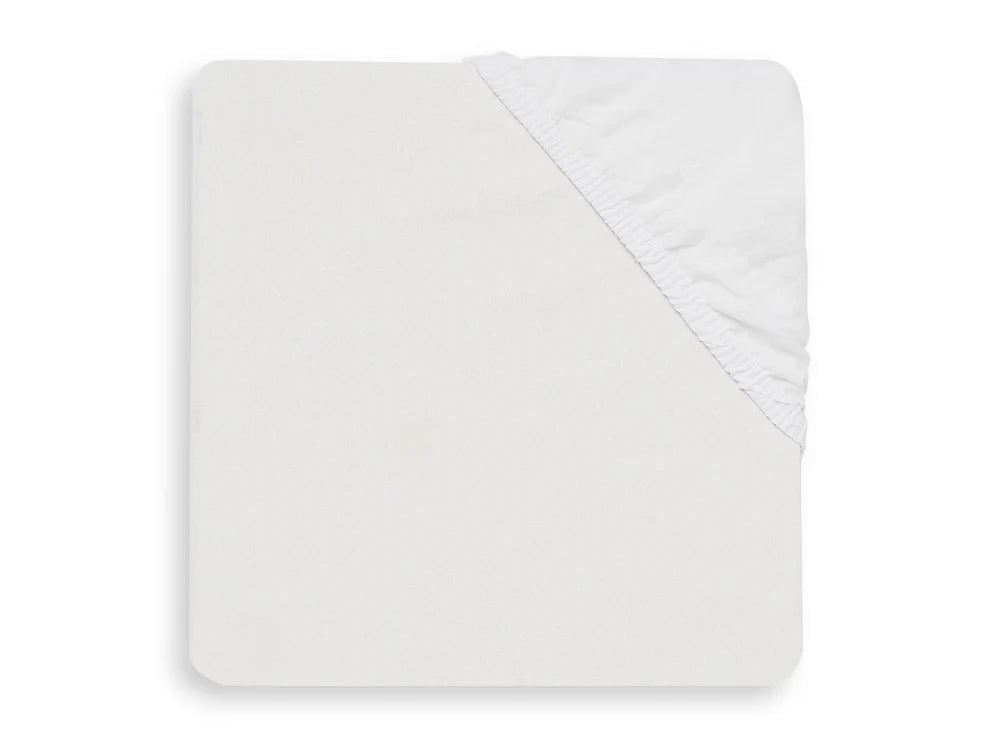 Jollein, Fitted sheet White, 60x120cm