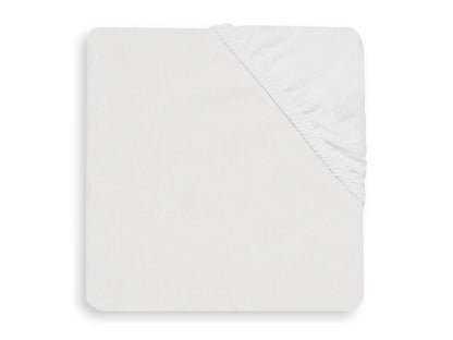 Jollein, Fitted sheet White, 60x120cm