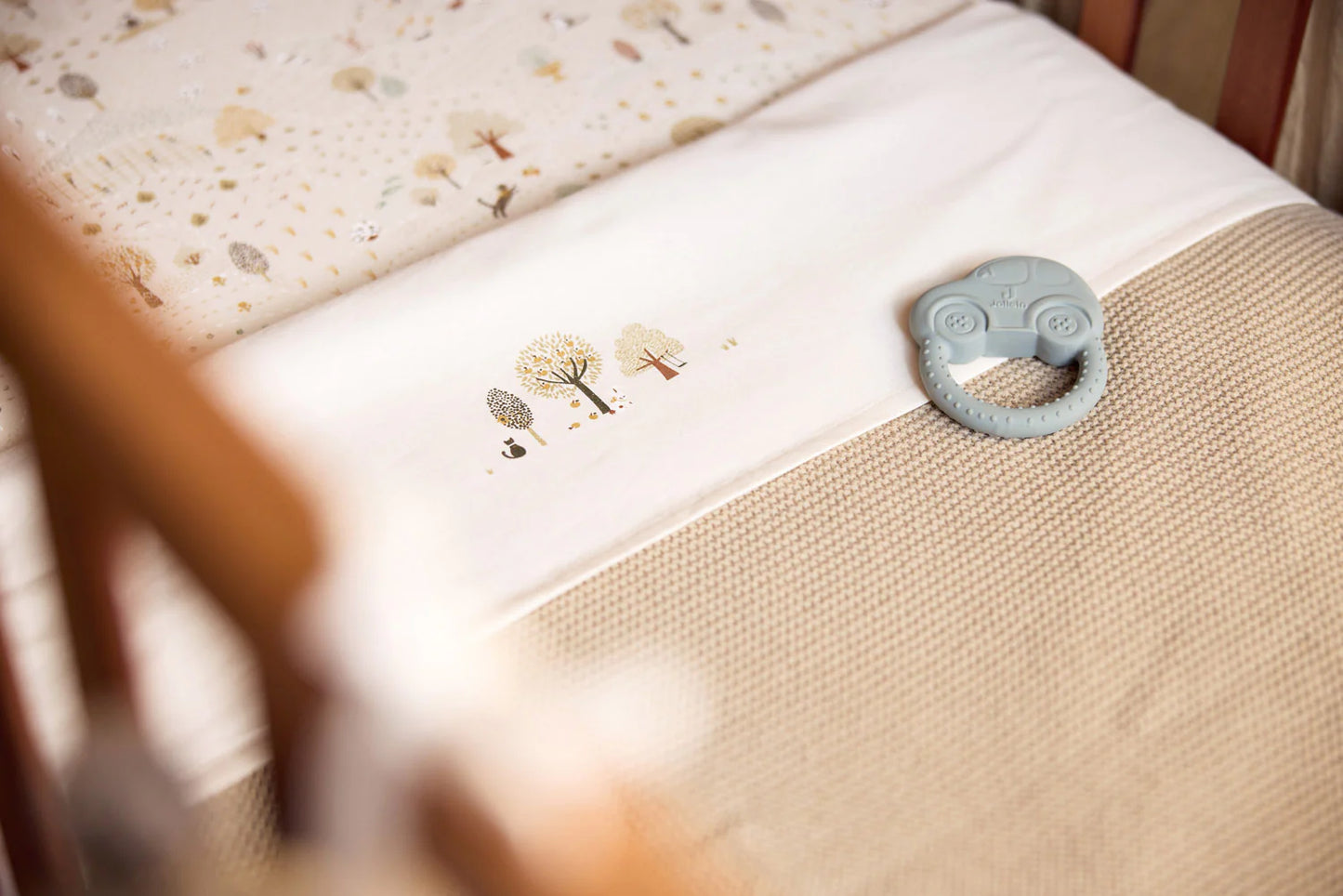 Jollein, Aluslakana, 70x140cm, Jersey Tiny Park