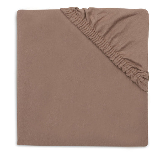 Jollein, Aluslakana, 60x120cm, Jersey Milky Coffee