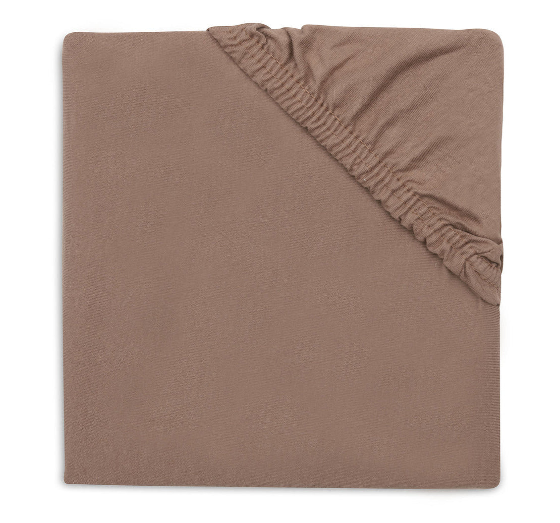 Jollein, Aluslakana, 70x140cm, Jersey Milky Coffee