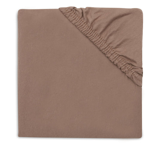 Jollein, Aluslakana, 70x140cm, Jersey Milky Coffee