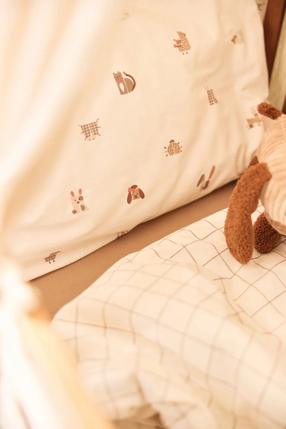 Jollein, Aluslakana, 60x120cm, Jersey Milky Coffee