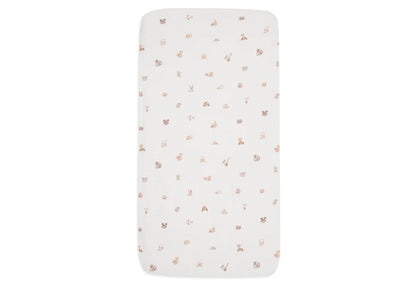 Jollein, Aluslakana, 70x140cm, Jersey Animal Friends
