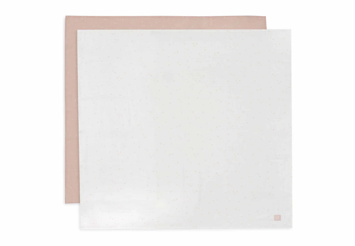 Jollein, Halsduk 2-pack, Nalle, 115x115cm
