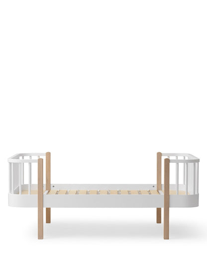 Oliver Furniture, Wood Original, Juniorisänky 90x160 cm, White/Oak