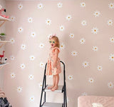 Seinätarra Setti 64 kpl , White Daisy