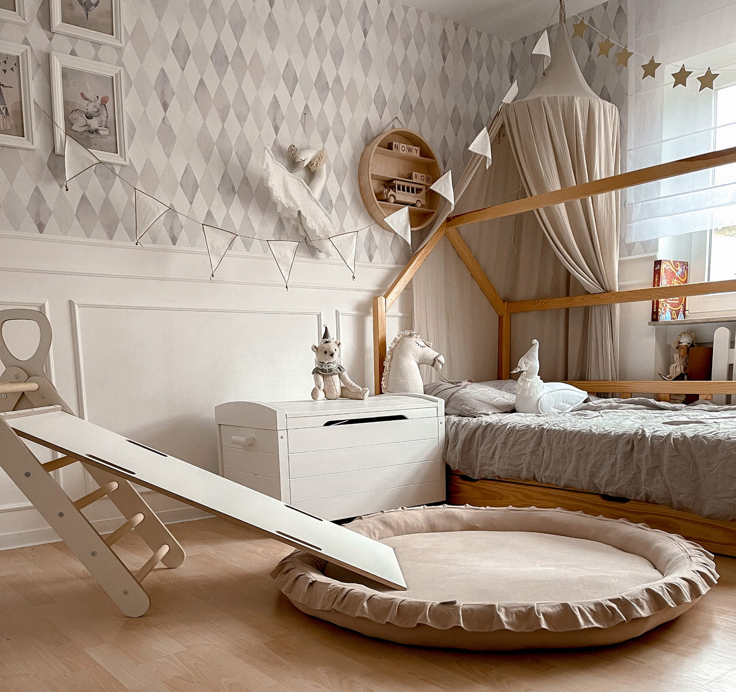 Play mat, Soft Velvet Beige