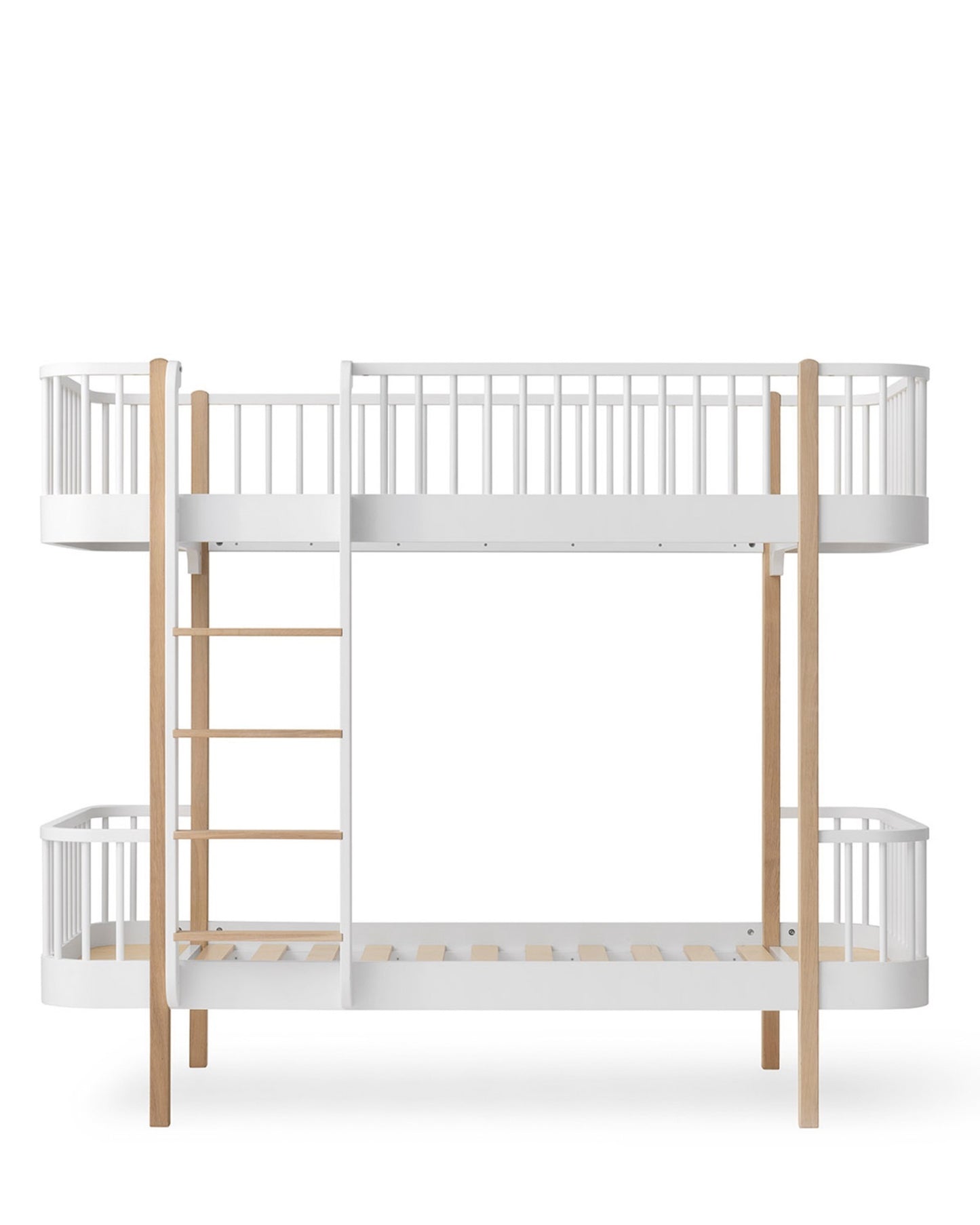 Oliver Furniture, Wood Original, Korkea Kerrossänky 90x200, White/Oak