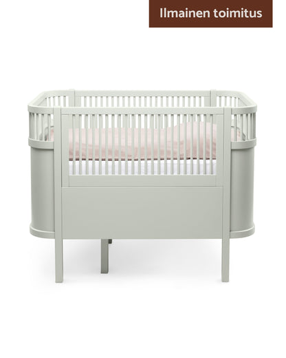 Zebra, Cot&amp;Junior bed 2in1, Mist Green