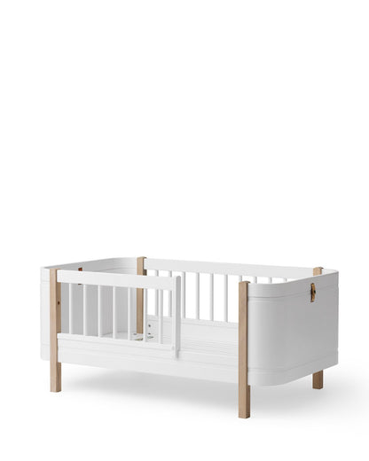 Oliver Furniture, Wood Mini+ Pinnasänky&Juniorisänky 5in1, White/Oak