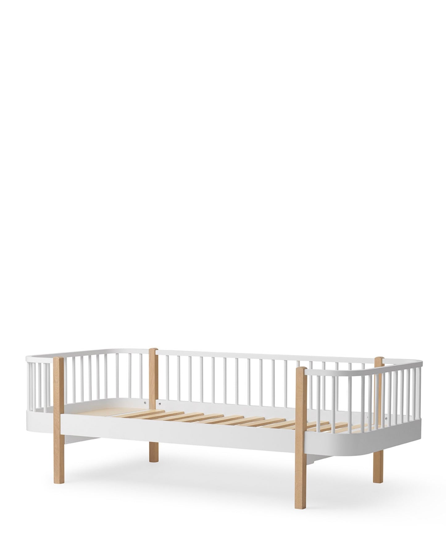 Oliver Furniture, Wood Original, Sohvasänky 90x200, White/Oak