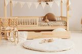 Matuu Velvet Matto, Sunny Sand & Ecru