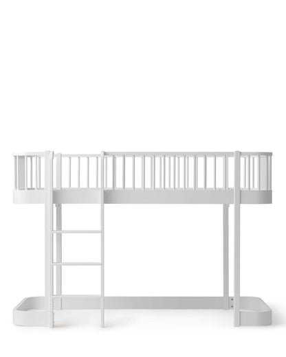 Oliver Furniture, Wood Original, Puoliparvisänky 90x200, White