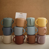 Mushie Silikoninen Snack Cup, Woodchuck