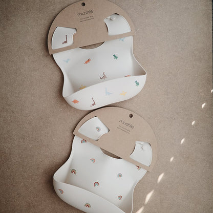 Mushie Bib, Rainbow