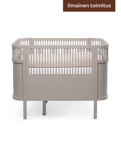 Zebra, Cot&amp;Junior bed 2in1, Jetty Beige
