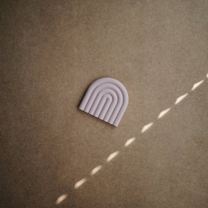 Mushie, Chew Toy Rainbow, Mauve