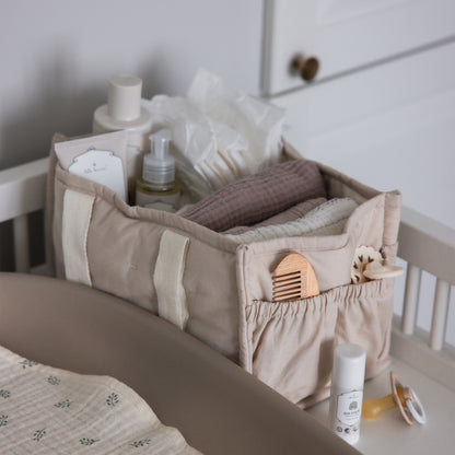 Sebra, Säilytyslokerikko Hoitopöydälle, Morning Beige