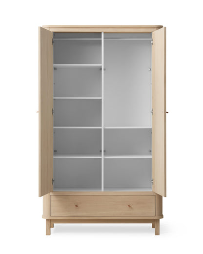 Oliver Furniture, Wood, Vaatekaappi 2 ovea, Oak