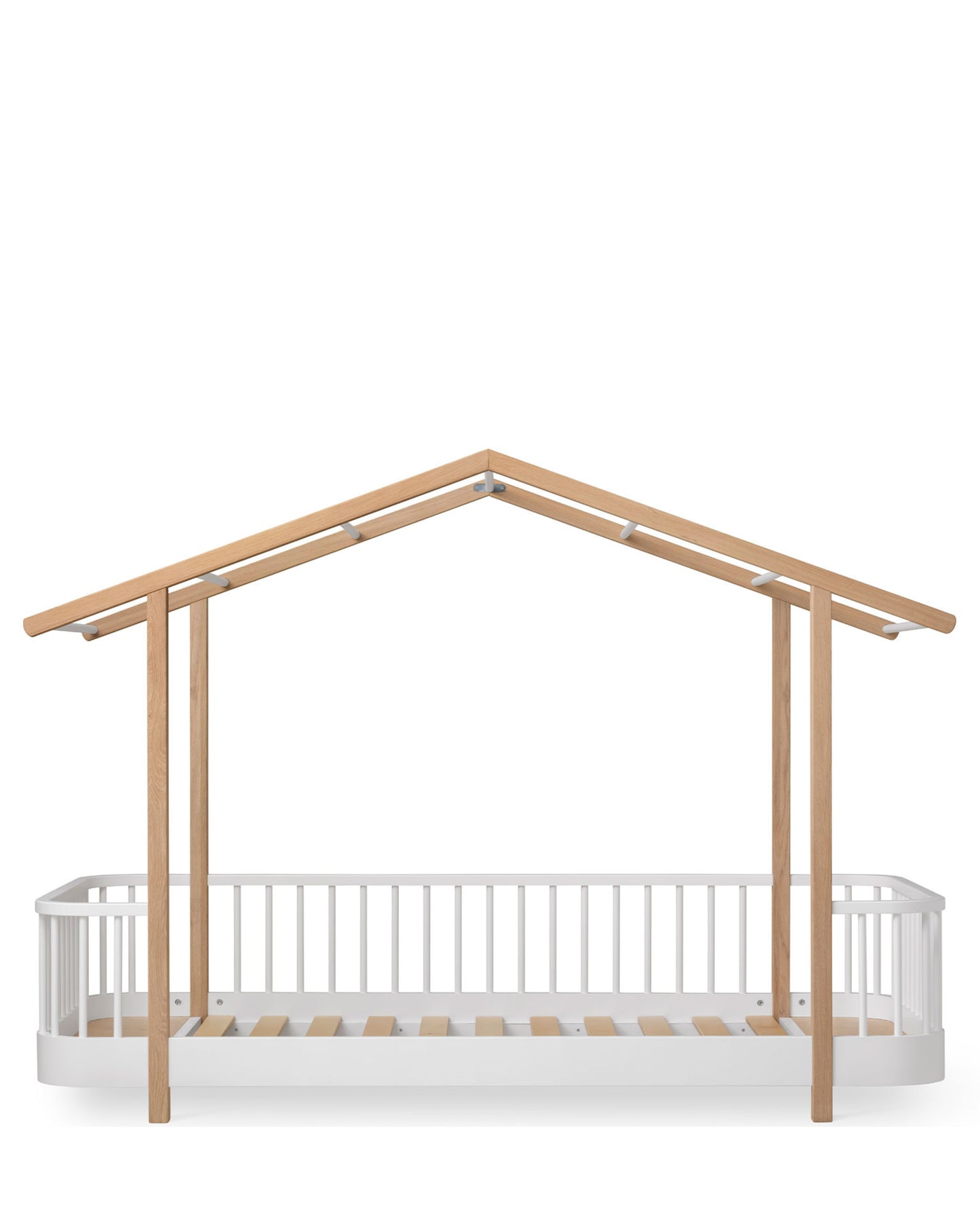 Oliver Furniture, Wood Original, Talosänky 90x200cm, White/Oak