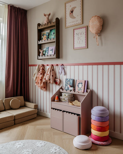 Bokhörna, Montessoribord och stolar, Solnedgång