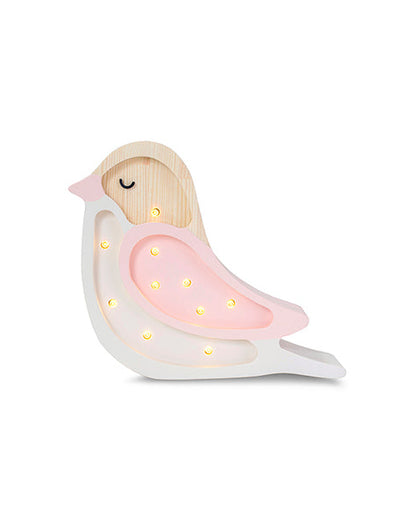 Little Lights, Yövalo MINI Bird, Strawberry Cream