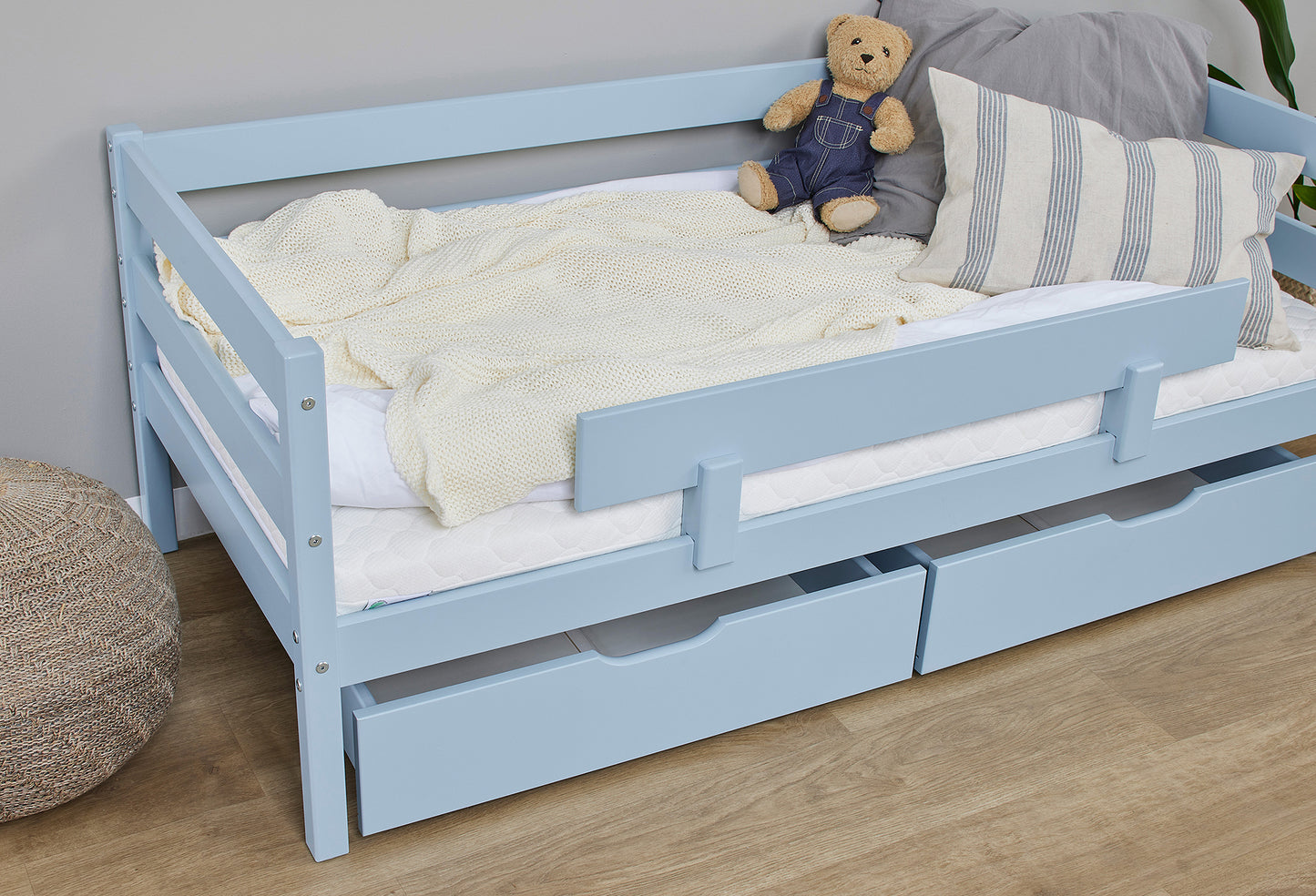 Hoppekids, ECO Comfort, Junior bed 70x160 cm, Dream Blue