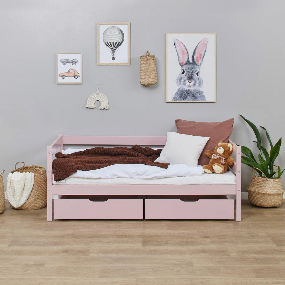Hoppekids, ECO Comfort, Junior bed 70x160 cm, Pale Rose