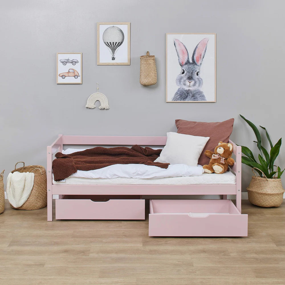 Hoppekids, ECO Comfort, Junior bed 70x160 cm, Pale Rose