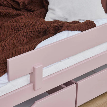 Hoppekids, ECO Comfort, Junior bed 70x160 cm, Pale Rose